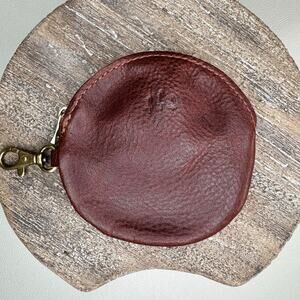 Portland Leather Nutmeg Gordita Pouch NEW FAST SHIP Purse Charm NEW